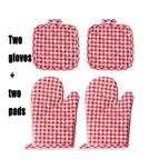 Red Grid-4PCS