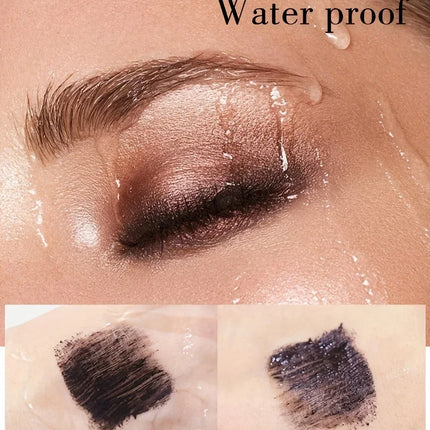 5D Mascara Waterproof Thickening Lengthening Curling Liquid Fiber Mascara Long-Lasting Curling Eyelash Extension Cosmetics