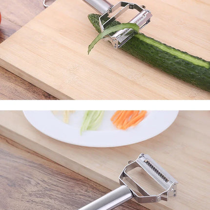 Multifunctional Fruit and Vegetable Peeler 304 Stainless Steel Kitchen Tools Grater Melon Grater Peeler Potato Carrot Shredder