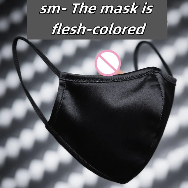 SM adult toy mask & Silicone Dildo Plug Set - Deep Throat Training Set for bdsm, couple play, and adult games (18+)