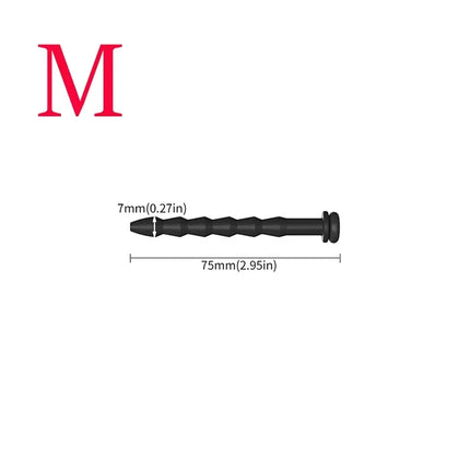 Reusable Long Hollow Silicone Urethral Catheter Male Dilator Plug Adult Pleasure Toys for Men