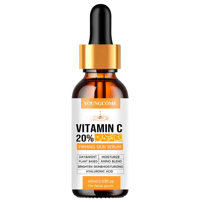 YOUNGCOME Premium 20% Vitamin C Serum For Face with Hyaluronic Acid, Retinol - Boost Skin Collagen, Anti Aging & Wrinkle Facial