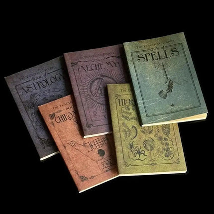 5styles Classic Movies Magic Book Spell Manual Anime Peripherals Cosplay Textbook Toys Children Partys Supplies Birthday Gifts