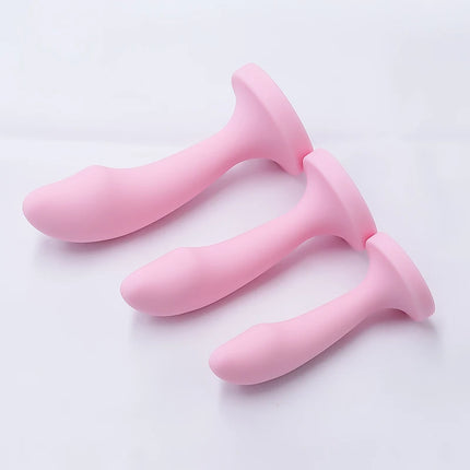 3 Sizes Butt Plug for Women Silicone Anal Plug Crystal Base Anal Toys Anal Trainer Anal Dildos Sex Toys For Women Men Adult Toys