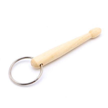 Delicate Keyfob Percussion Gift for Men Women Mini Drum Sticks Keychain Charm Drumsticks for Key Ring Chain Decorat