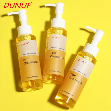 100ML Cleansing Oil with Plant Extracts Deep Pore Cleansing Moisturizes Reduces Blackheads Makeup Remover for Face Skin Care