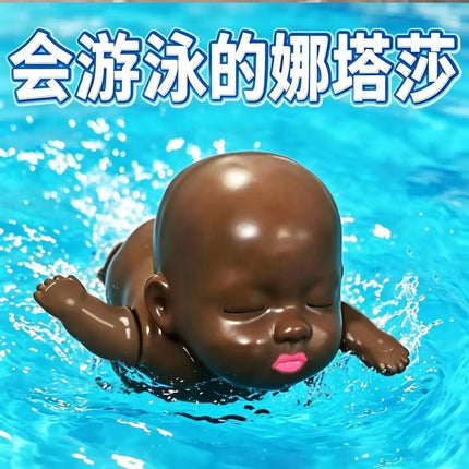 Popular Funny Swinging Black Doll Toy Cute Rotating Prank Toy Abstract Ugly Cute Figure Creative Gift Swimming Beach Leisure Pla