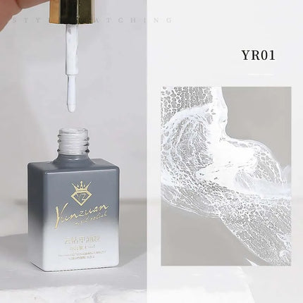 Wave Gel Nail Rapid Smudging Special Halo Dye Nail Art Bubble Hole Gel 7color for Marble Wave Nail Art for Nails Salon Manicure