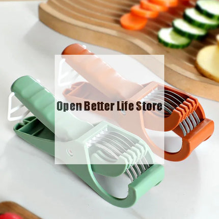 Stainless Steel Vegetable And Fruit Slicer Multi Functional Salad Slicer Kitchen Accessories Kitchen Tools