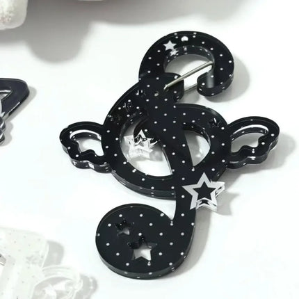 Cute Wings Shape Carabiner Keychain Portable Acrylic Keyring Hook Multifunctional Backpack Pendant Keychain Ornament