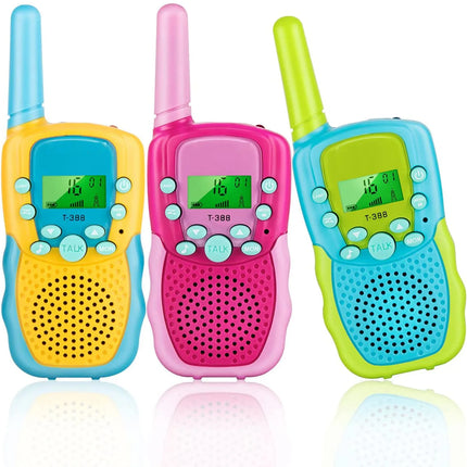 Walkie Talkies for Kids Rechargeable Kids with Clear Sound Perfect Birthday for 3-12 Years Old Outdoor Adventures Camping Hiking