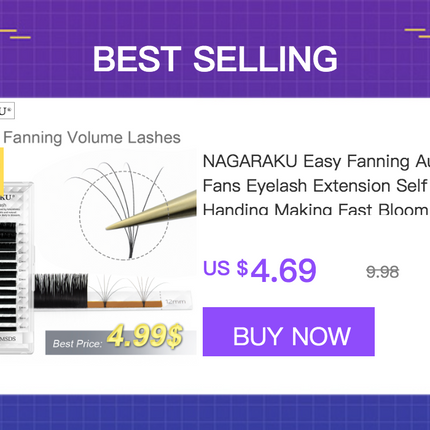 NAGARAKU Stainless Steel Straight Curved Nail Volume Eyelash Accurate Tweezers Nippers Pointed Clip Set Makeup Tools