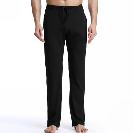 Casual home pants cotton men's sports comfortable pajama pants trousers large size loose fitness pants spring and autumn