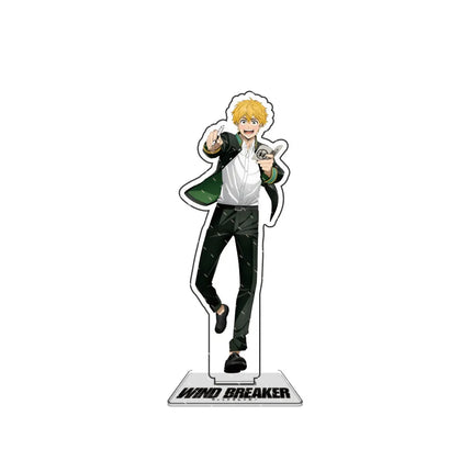 Anime WIND BREAKER Figures Sakura Haruka Suo Hayato 15cm Acrylic Stands Tomiyama Choji Character Model Fashion Decor Gift