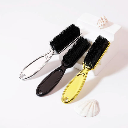 Hairdressing soft hair cleaning beard brush neck dust removal brush hair cutting brush styling brush Special for real hair wigs