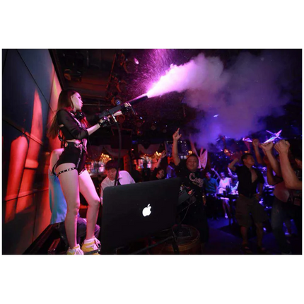 Pistola Co2 Gun DJ CO2 Jet Machine DMX Stage Effect Jet Machine Party CO2 Cannon NO Ice Seum for Dj Disco Nightclub