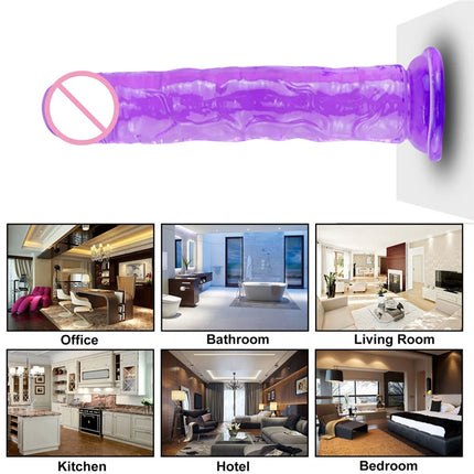Strap On Dildo No Vibrator Bullet G Spot Magic Wand Massager Vagina Clitoris Stimulator Female Masturbator Anal Plug Butt Plug