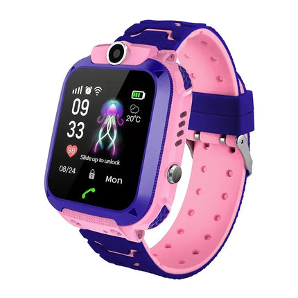 Lenovo 2026 New Kids 5G Smart Watch Sim Card Call SOS GPS Location Camera Waterproof Child Watch for Boys Girls Present