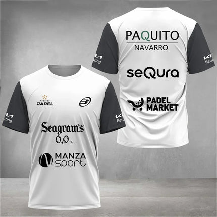 Hot sale in summer Men's and women's youth badminton sports T-shirts for outdoor sports training in short sleeves