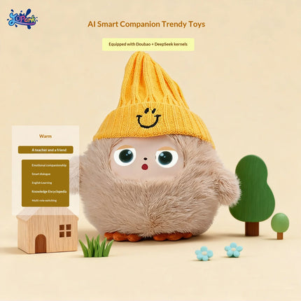 AI Smart Interactive Plush Rabbit Toy Voice Dialogue Story Time English Learning Bedtime Companion For Kids Birthday Gift