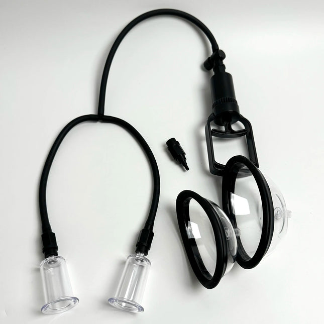 Manual Vagina Pump Female Breast Massager Pussy Pump Breast Sucking Massager Vaginal Clitoral Suction Cup Women Adult Sex Toys
