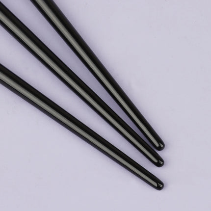 3pcs Eye Makeup Brush Ultra Fine Eyeliner Brush Set, Including Straight, Angled, Bent Tip, Suitable For Makeup