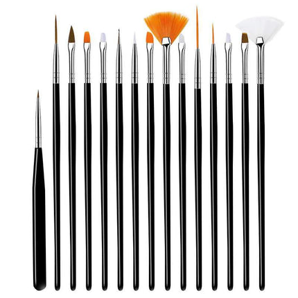 3/4/5/6/7/8/15Pcs Cake Brush Flower Modelling Ball Tools Accessories Multifunction Icing Pastry Painting Sugarcraft Tools
