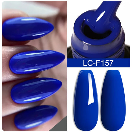 LILYCUTE 7ML Glitter Gel Nail Polish Sparkling Semi Permanent UV Gel Colorful Shinning Gel Varnish Nail Art Soak Off UV LED Gel