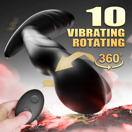 360 Degree Rotating Anal Vibrator Sex Toys Anal Vibrator Powerful Prostate Masturbator G Spot Vibrator Butt Plug Vibrator Dildo
