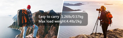 Portable Tripod Stand 102cm Universal Photography for Gopro iPhone Samsung Xiaomi Huawei Phone Aluminum Travel Mini Tripods Par