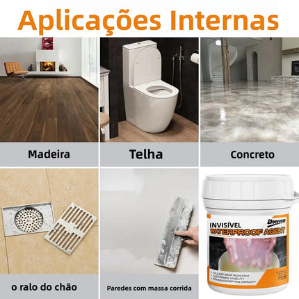 Super Invisible Waterproof Sealant  Transparent Anti-Leak Glue  For Roof Bathroom Wall Crack Repair