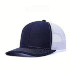 Navy Blue-White Net