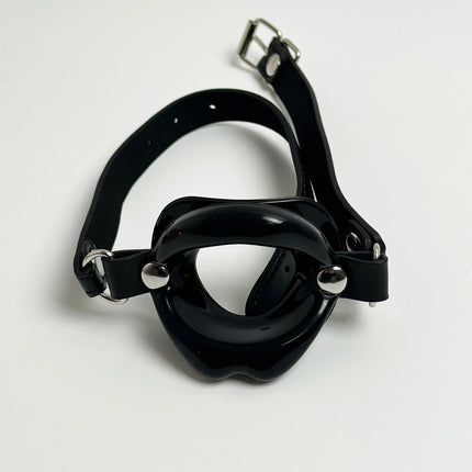 Lip Mouth Open Belt Fetish Silicone Oral Gag Openner Bondage Roleplay gift