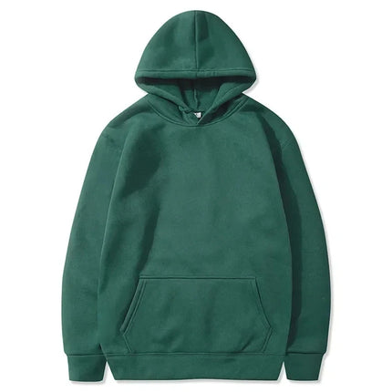 Women's Velvet Hoodies with Loose Pockets European Style Sweatshirt Female Pullovers 8 Colors S-3XL Spring Autumn New 2025