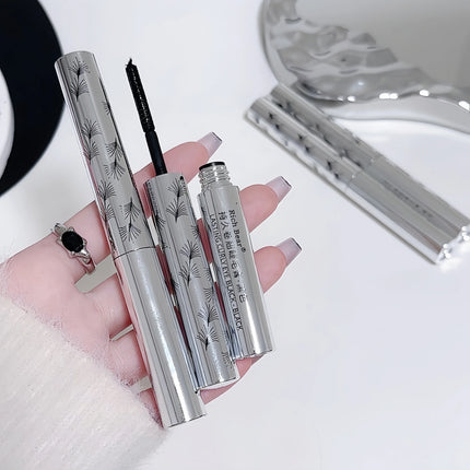 Steel Tube Mascara-Special Spiral Brush,Waterproof LongLasting Silk Fiber Mascara,keep Each Eyelash Curled for aLong Time Makeup