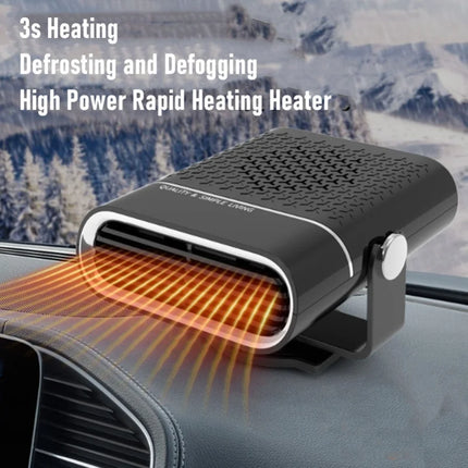 150W Car Heater Fan 2 Gears Fast Heating Windshield Defogger Defroster For Vehicle Winter Use