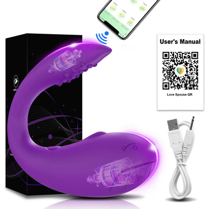 Wireless Bluetooth APP Vibrator Egg for Women Clit Clitoris Stimulator Wearable G Spot Vibrating Female Love Egg Adult Sex Toys