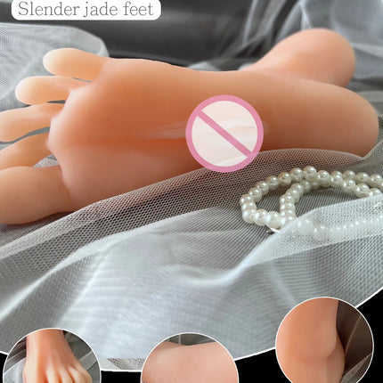 Sex toy, male masturbation cup, vagina, super realistic, female foot model, adult product, silicone foot, fake cat foot adult