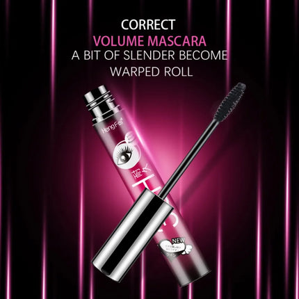 Curly Mascara Eyeliner set Thick Slender Waterproof 4D Fiber Mascara Makeup Tools Sweatproof False Lash Effect Mascara