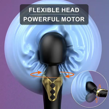 Powerful G Spot Vibrator Female Clitoris Stimulator Dildos AV Wand Thrusting Vagina Massager Masturbation Adult Sex Toys Women