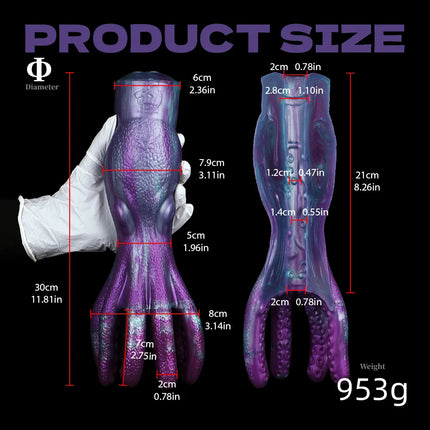 FAAK Intimate Vacuum Pump Sucking Male Masturbator Silicone Large Fantasy Octopus Design Pocket Pussy Stroker Sex Toys For Men