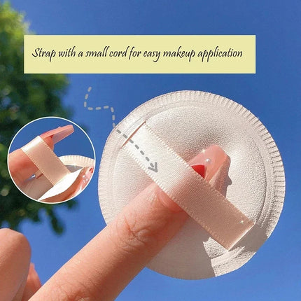 1-10pcs Round Square Triangle Shape Makeup Sponge Puff Dry Wet Dual-use Soft Cotton Candy Air Cushion Foundation Powder Puff
