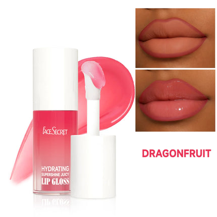 4PCS/SET Moisturizing Lip Gloss Lip Oil Lip Liner Set - Long lasting Waterproof Lip Liner 3D Lips for A Dewy Finish Lip Combo