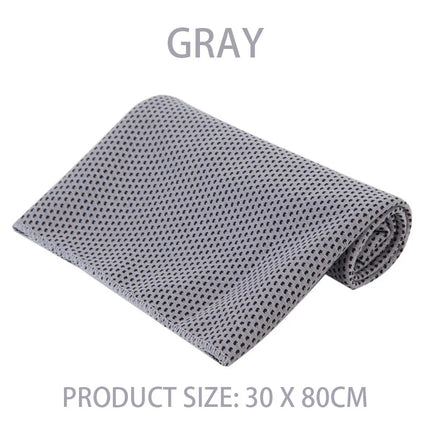 Outdoor Microfiber Quick Drying Sports Cooling Ice Towel Cold Sports Towel Fitness Cool Towel Camping