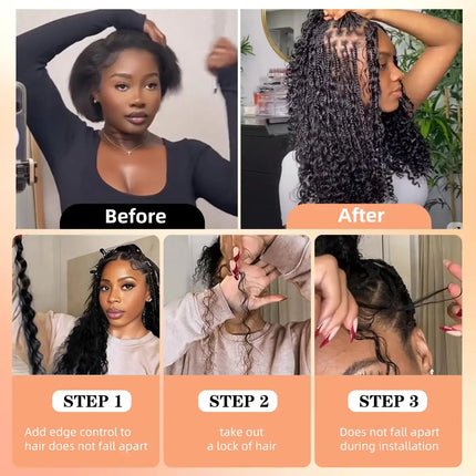 15A Burmese Curly Human Hair Bulk for Braiding Boho Braids Bundles Human Hair Bulks For Bohemian Knotless Virgin Hair Extensions