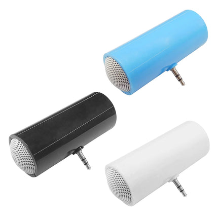Mobile Phone Speaker with 3.5mm TRS Plug Plug and Play Line-in Speaker Tablet Music Loudspeaker for Smartphone Tablet Computer