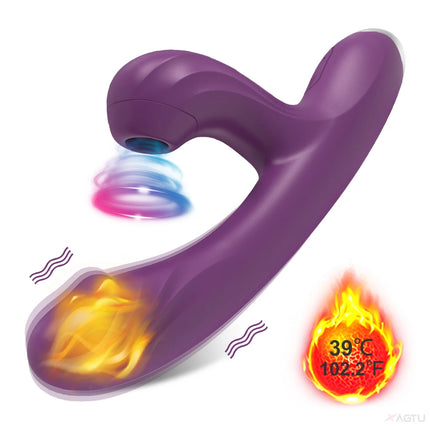 Powerful Rabbit Vibrator Dildo For Women Dual Vibration G Spot Clitoris Stimulation Masturbators Vaginal Massager Adult Sex Toys