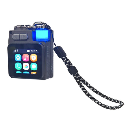 GAMINJA Wireless Bluetooth Metal Mechanical Speaker LED Display Screen With RGB Desktop Subwoofer Support Calendar Alarm Clock