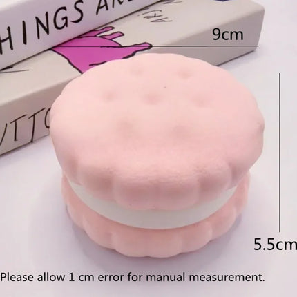 Squishy Simulated Cake Squeeze Toy Stress Relief Slow Rising Sensory Fidget Toys for Anxiety ADHD Autism Kids Adults ASMR Fun