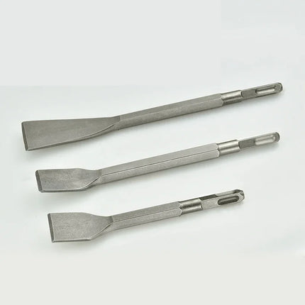 SDS PLUS Shank Point Flat Wide Flat Electric Hammer Chisel Bit for Wall Concrete Impact Drill Elbow Widening Drill Bit